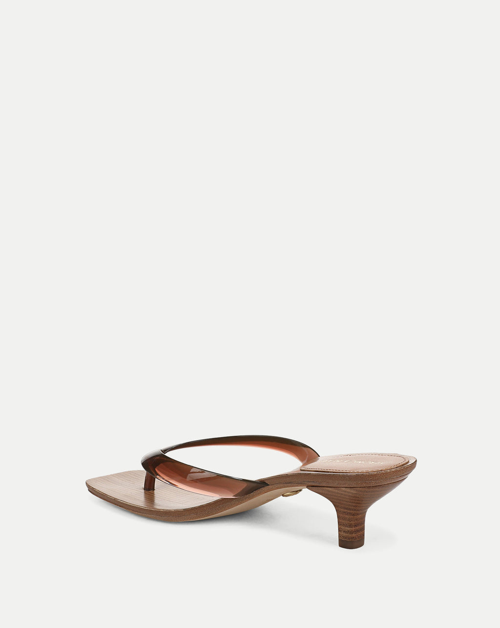 Veronica Beard Clea Jelly Kitten-Heel Sandal - Hazelwood