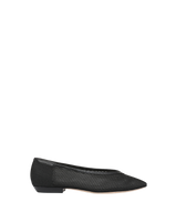 Veronica Beard Bancroft Mesh Flat - Black