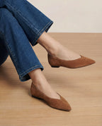 Ballerines en daim Bancroft
