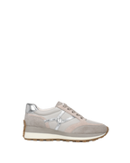 Veronica Beard Valentina Suede Sneaker - Grey Multi