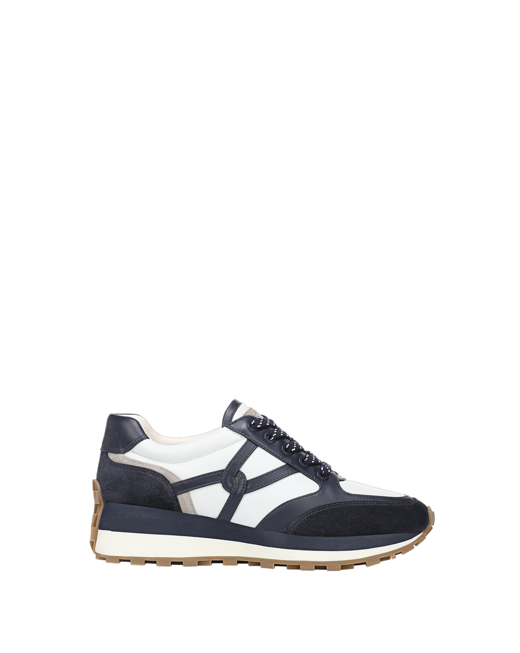 Veronica Beard Valentina Suede Sneaker - Navy Multi
