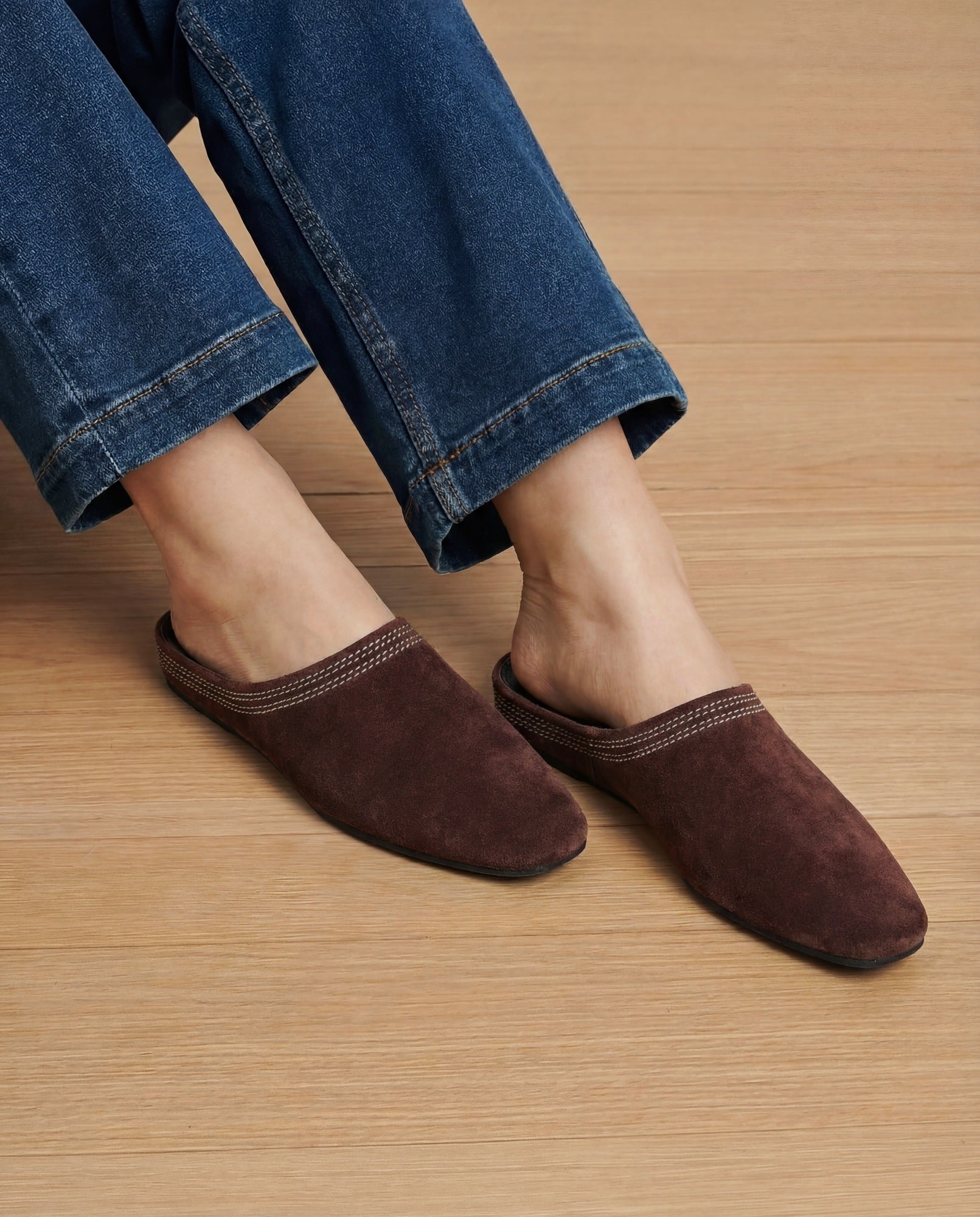 Veronica Beard Narcisa Mule - Espresso