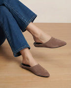 Veronica Beard Narcisa Mule - Bark