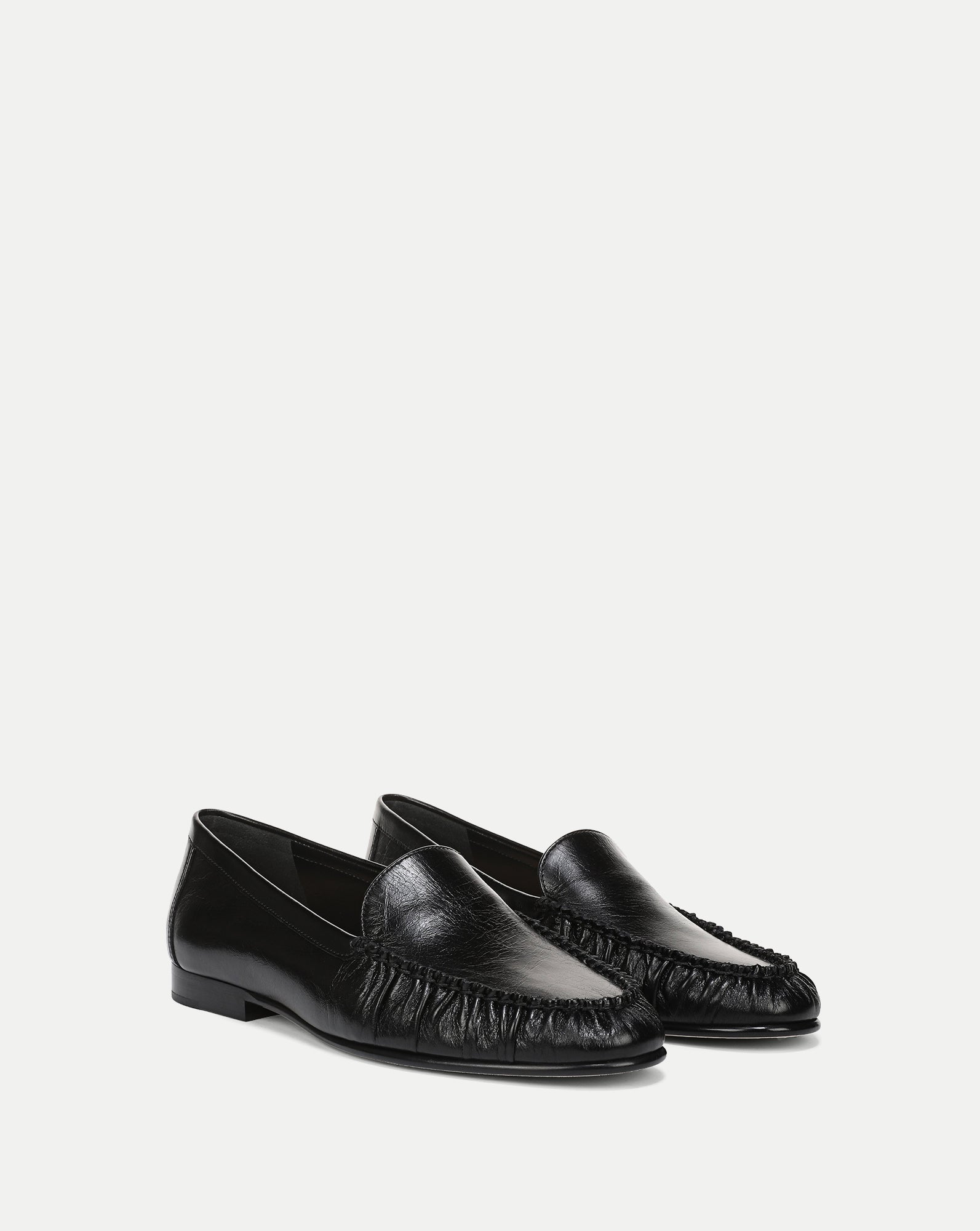 Veronica Beard Prilla Leather Loafer - Black
