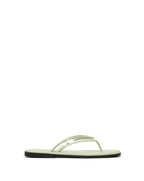 Veronica Beard Clea Jelly Flip-Flop Sandal - Clear/Light Pistachio