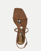 Veronica Beard Alba Embellished Sandal - Hazelwood