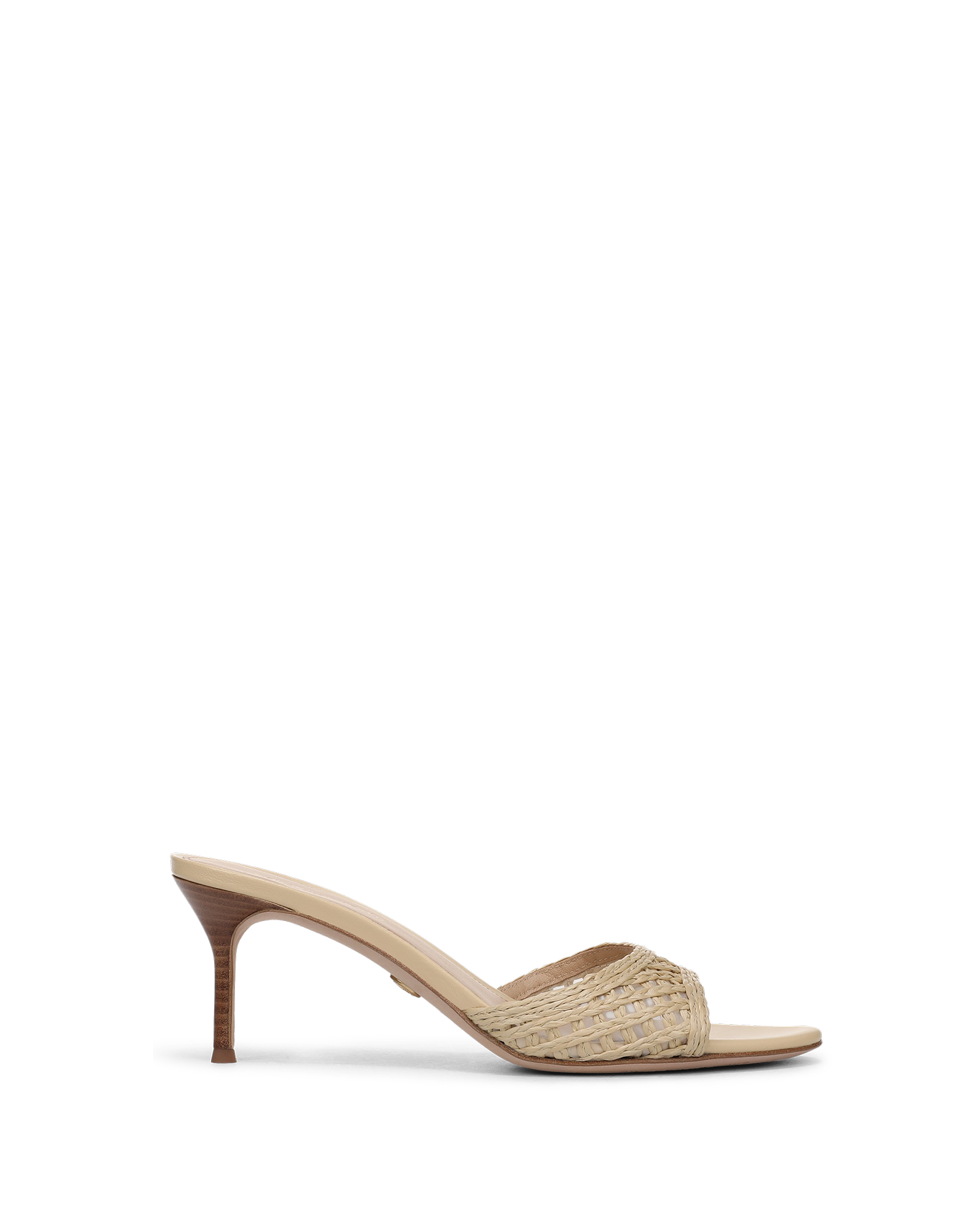 Veronica Beard Tia Raffia Sandal - Natural