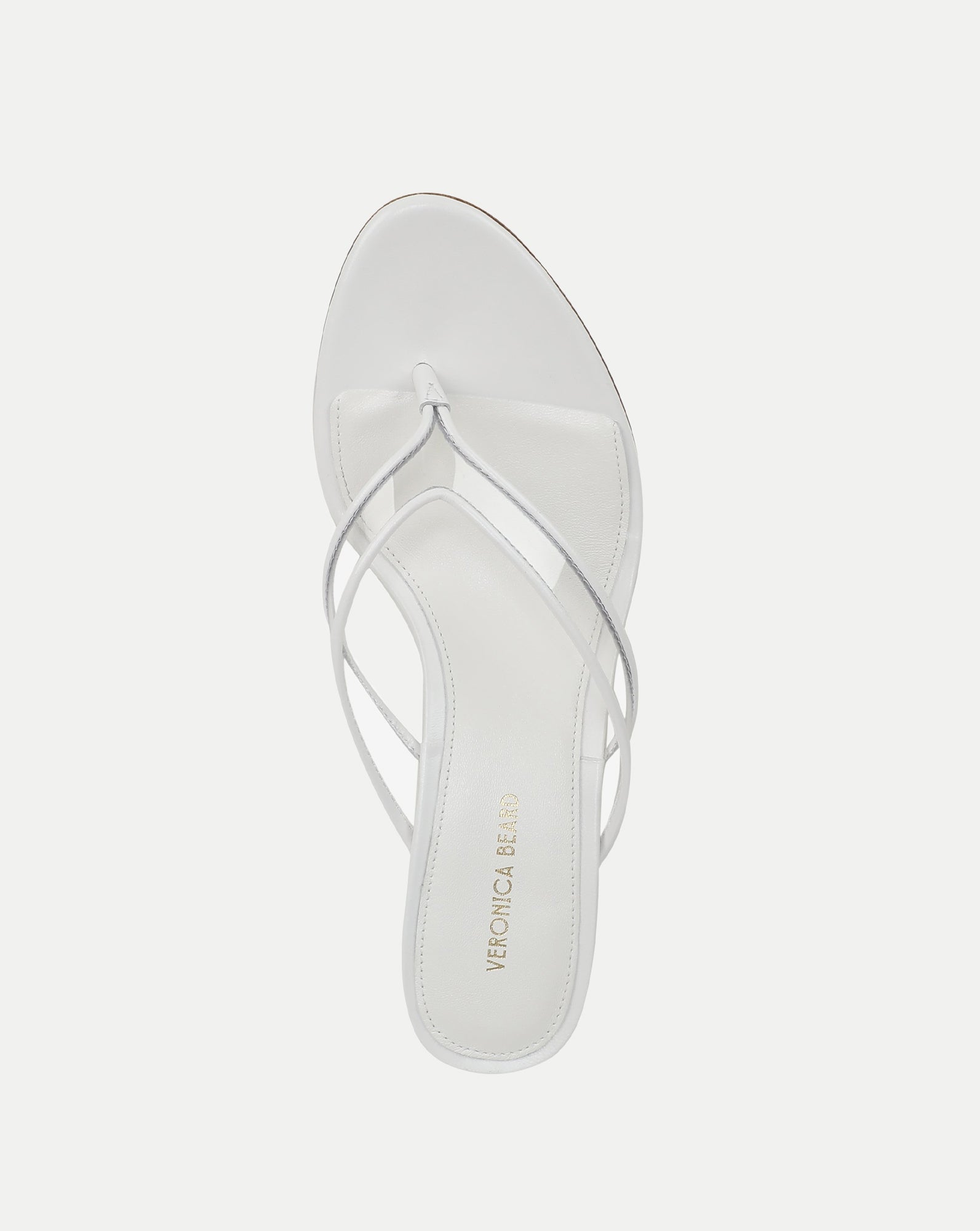 Veronica Beard Clea Jelly Wedge Sandal - Clear/Coconut