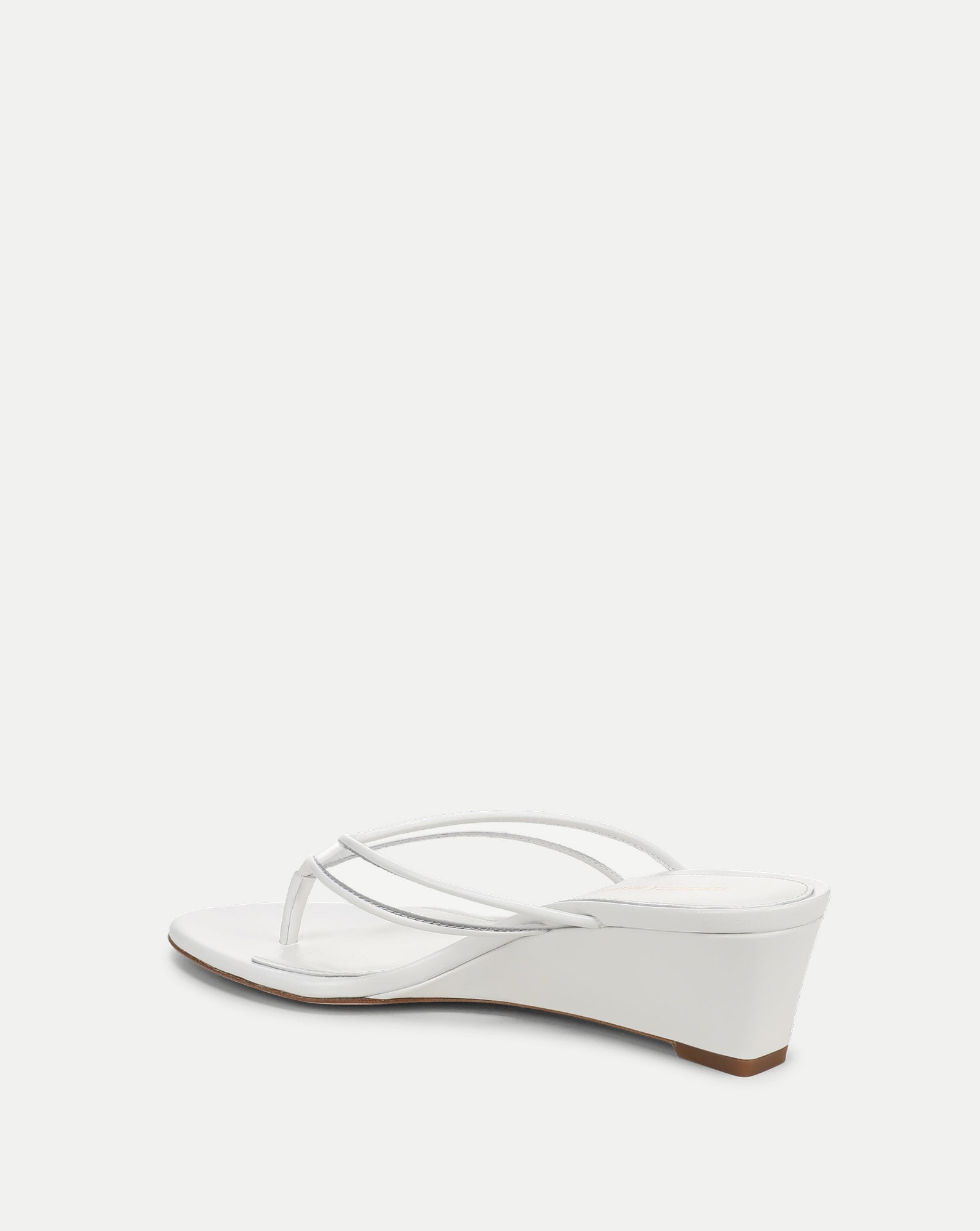 Veronica Beard Clea Jelly Wedge Sandal - Clear/Coconut