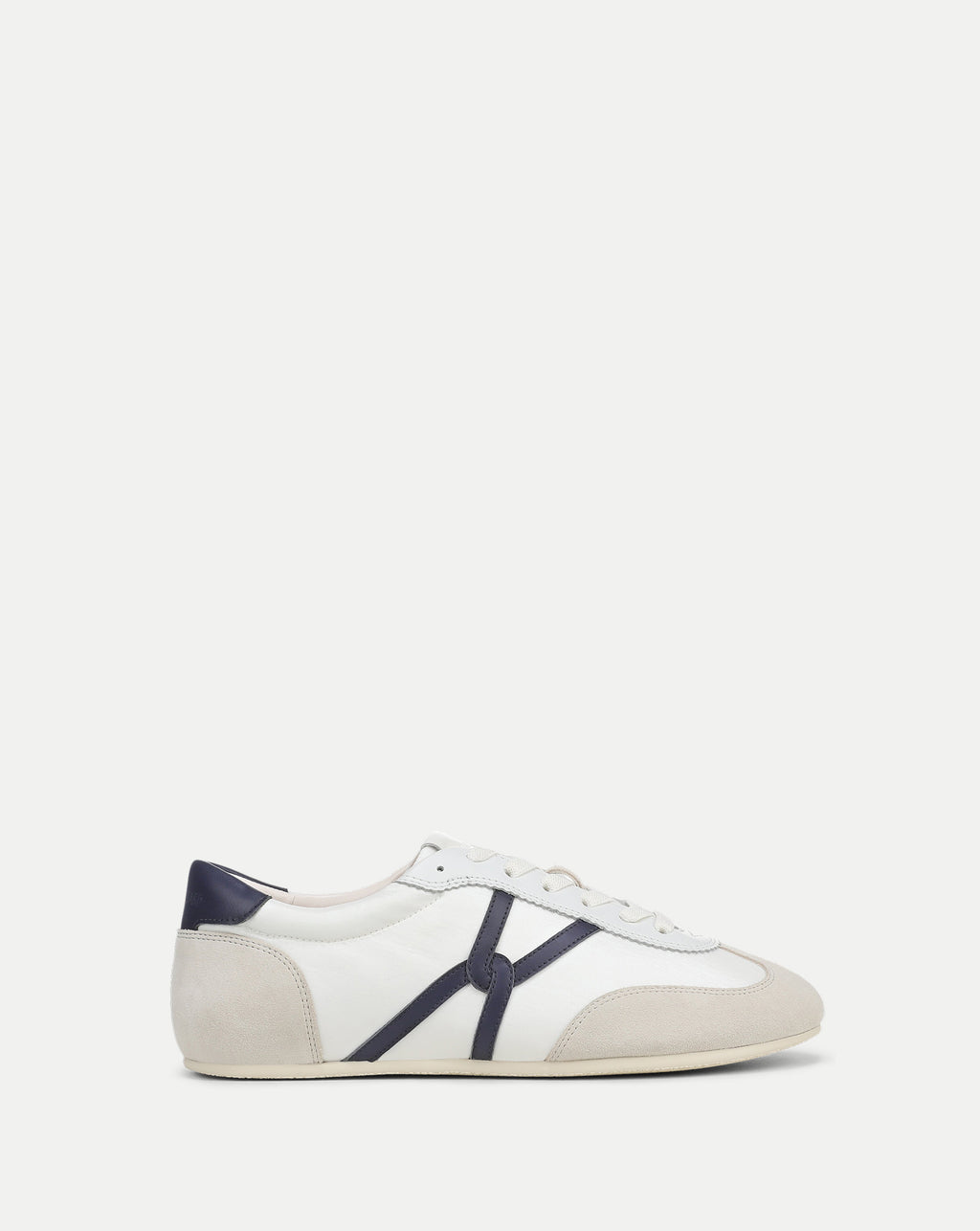 Veronica Beard Riviera Nylon Sneaker - Coconut/Navy