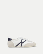 Veronica Beard Riviera Nylon Sneaker - Coconut/Navy