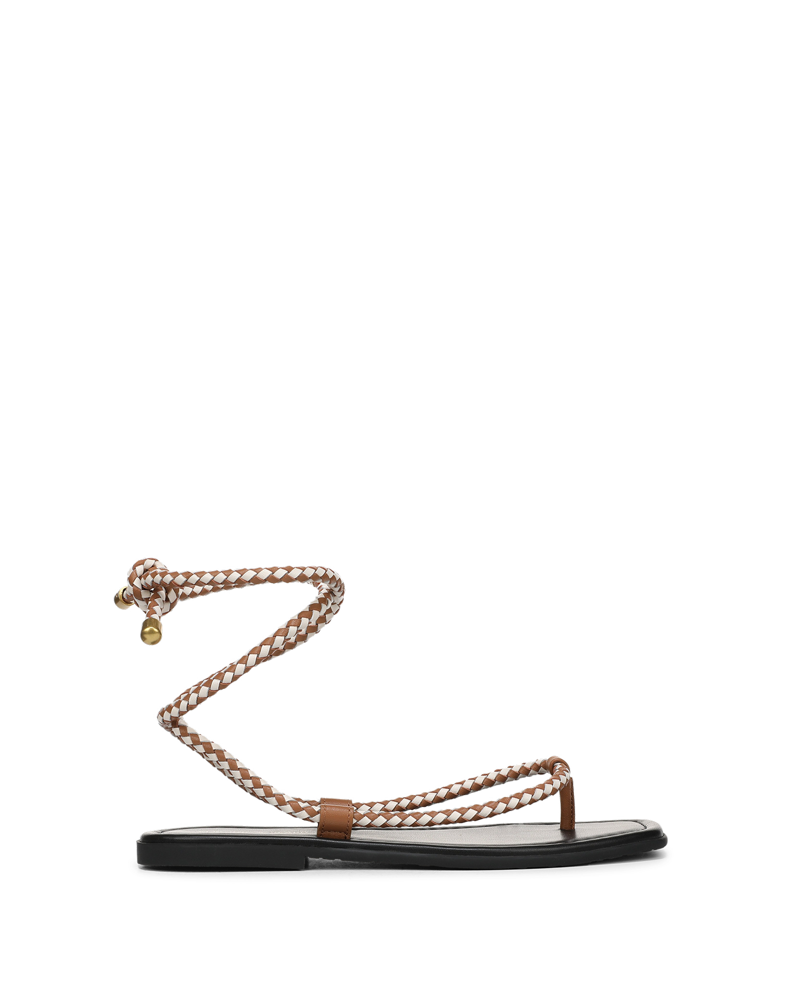 Veronica Beard Carmina Woven Cord - Hazelwood/Ecru