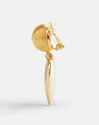 Veronica Beard Mini Cora Earrings | Clip Backing - Gold