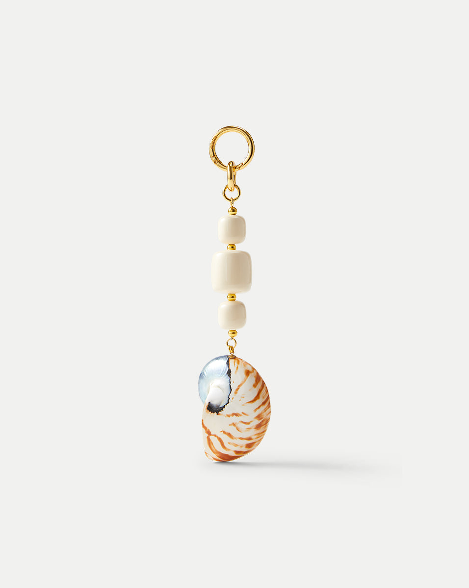Veronica Beard Nantucket Shell Bag Charm - Multi