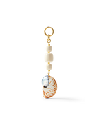 Veronica Beard Nantucket Shell Bag Charm Multi