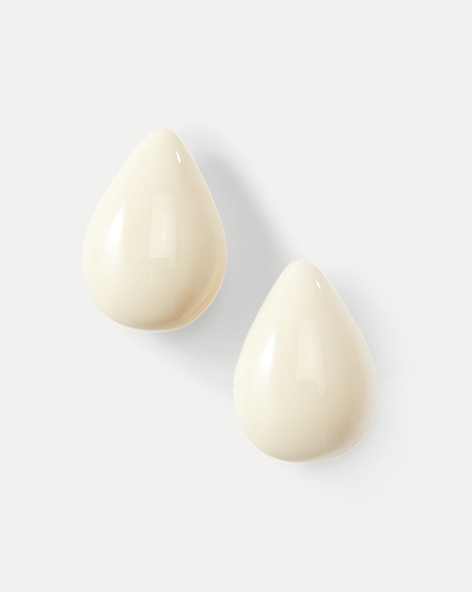 Veronica Beard Musgrave Earrings - Ivory