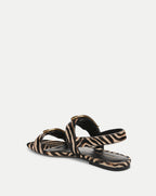 Veronica Beard Maglio Calf Hair Sandal - Ziger