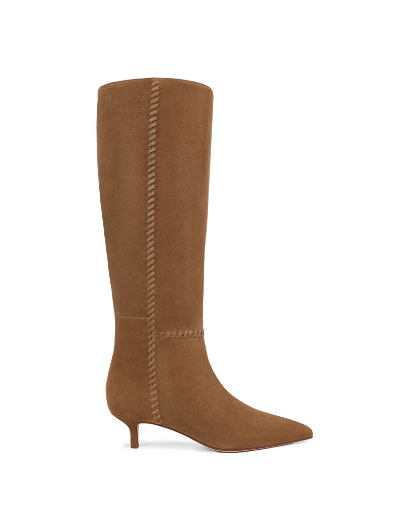 Botte à petit talon Lisa Whipstitch