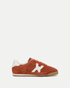 Veronica Beard Natalia Suede Sneaker - Rust