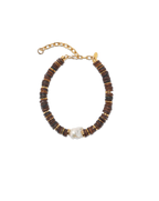 Veronica Beard Bilbao Collar Necklace Brown