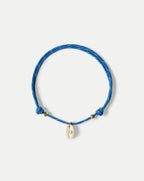 Veronica Beard Lyle Cowrie Shell Necklace - Blue