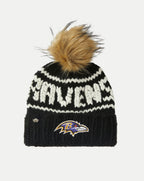 Veronica Beard Baltimore Ravens Beanie - Black