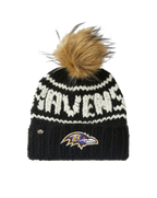 Veronica Beard Baltimore Ravens Beanie Black