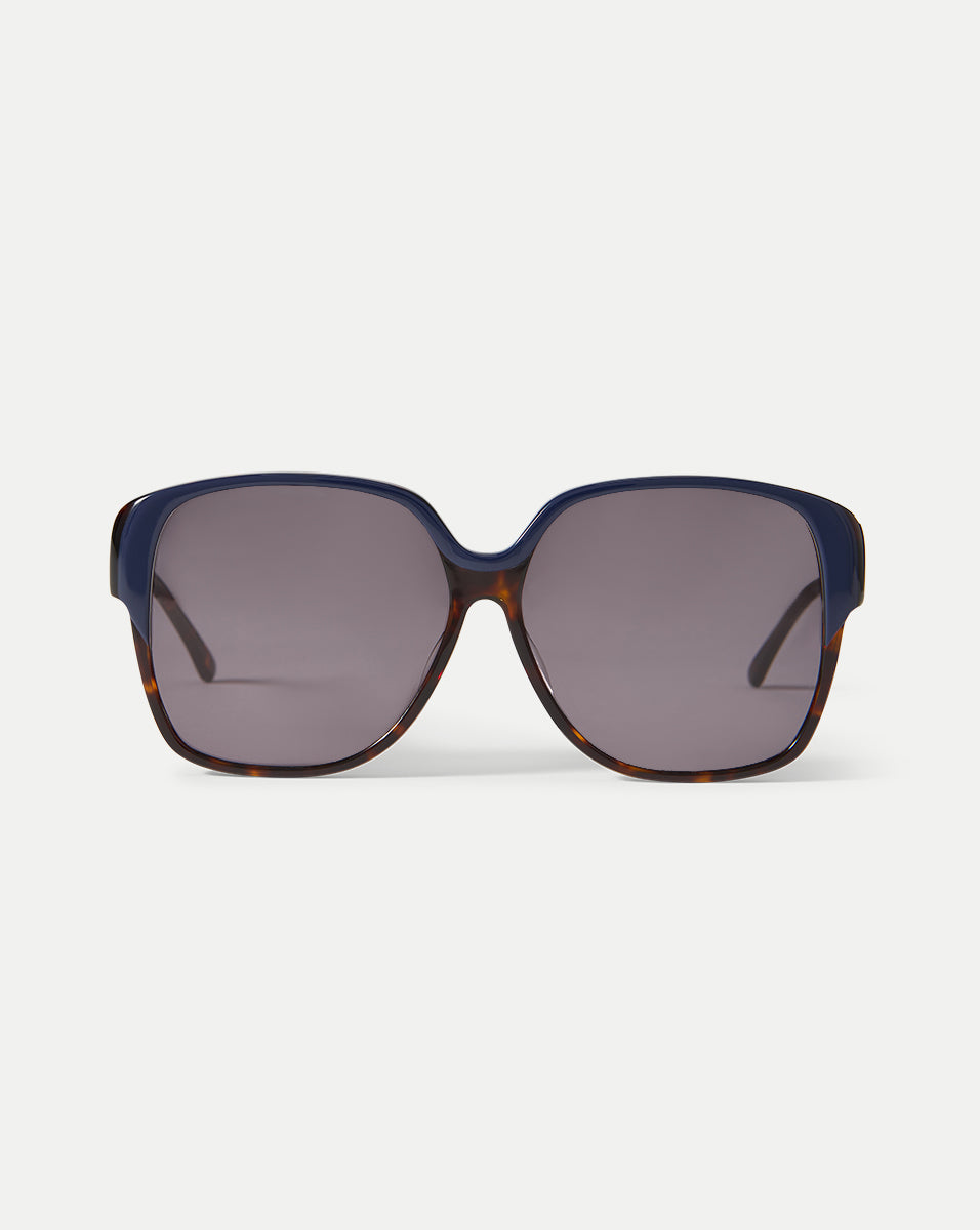 Veronica Beard Brigitte Oversized Sunglasses - Blue