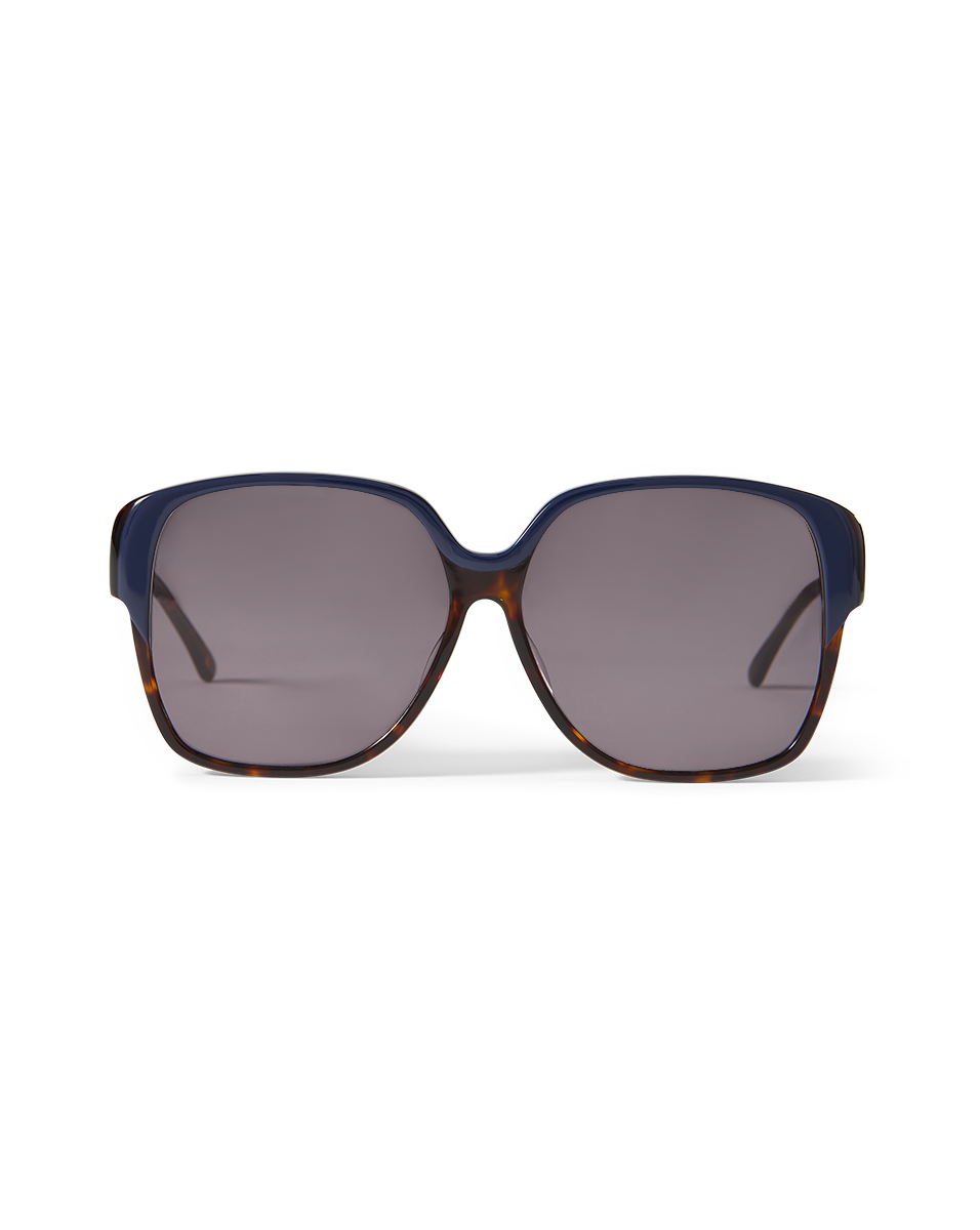 Veronica Beard Brigitte Oversized Sunglasses Blue