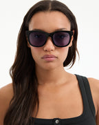 Veronica Beard Jane Square-Frame Sunglasses