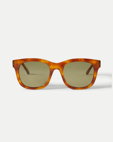 Veronica Beard Jane Square-Frame Sunglasses - Honey