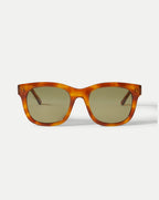 Veronica Beard Jane Square-Frame Sunglasses - Honey