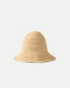Veronica Beard Teagan Raffia Straw Bucket Hat - Natural
