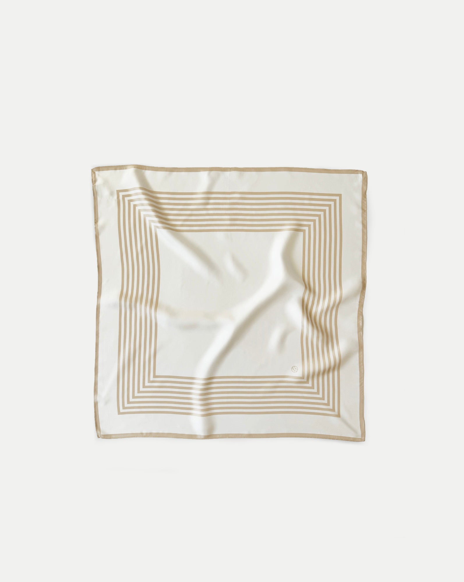 Silk Striped Scarf