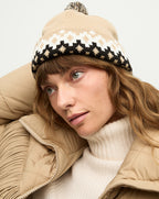 Veronica Beard Fairbanks Knit Beanie - Khaki