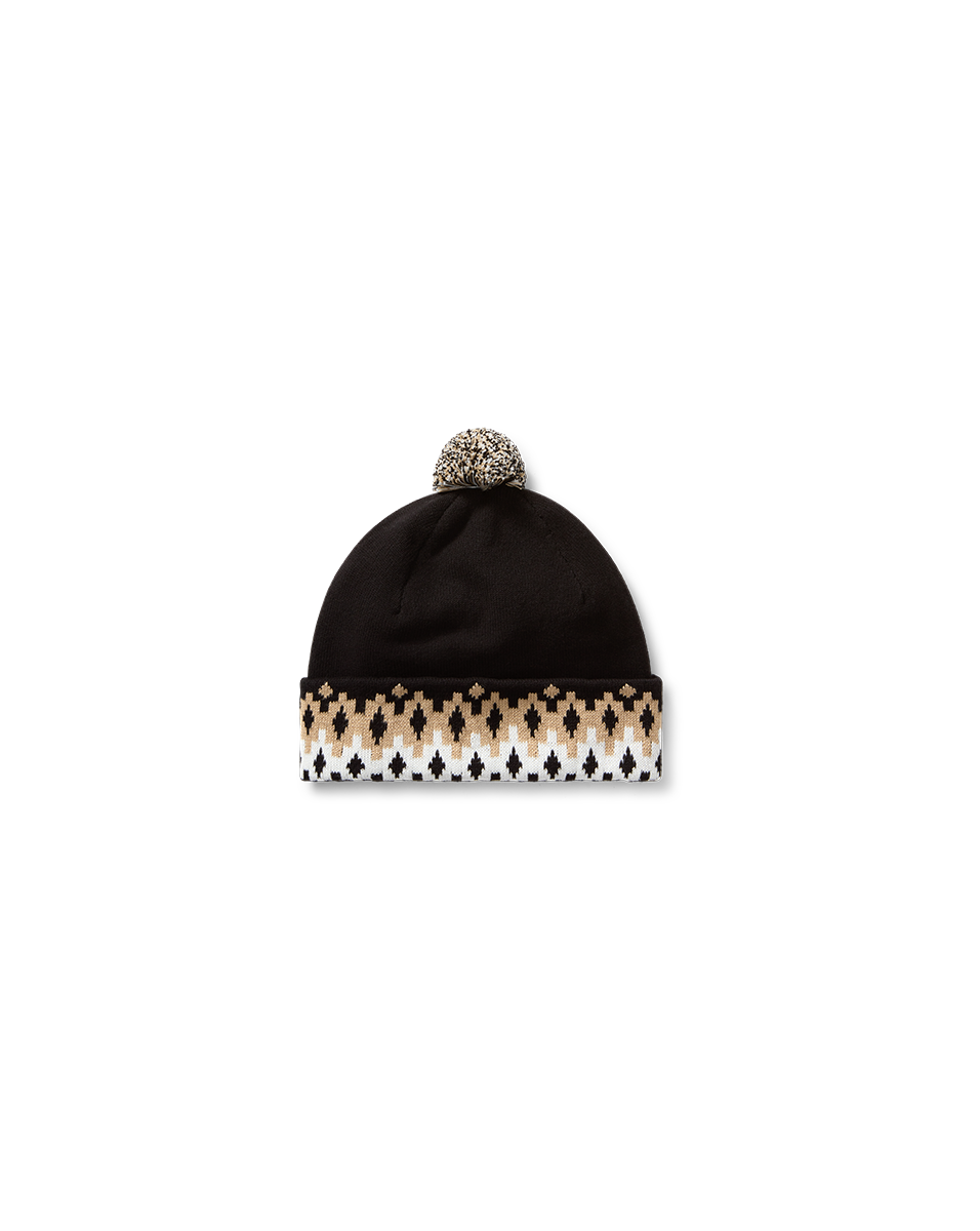 Veronica Beard Fairbanks Knit Beanie Black