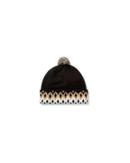 Veronica Beard Fairbanks Knit Beanie Black