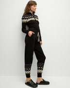 Veronica Beard Fairbanks JoJo Knit Jogger - Black