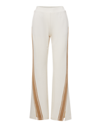 Veronica Beard Sun Valley Petra Flare Pants - Natural/White