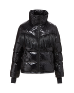 Veronica Beard Fairbanks Fox Puffer Jacket - Black