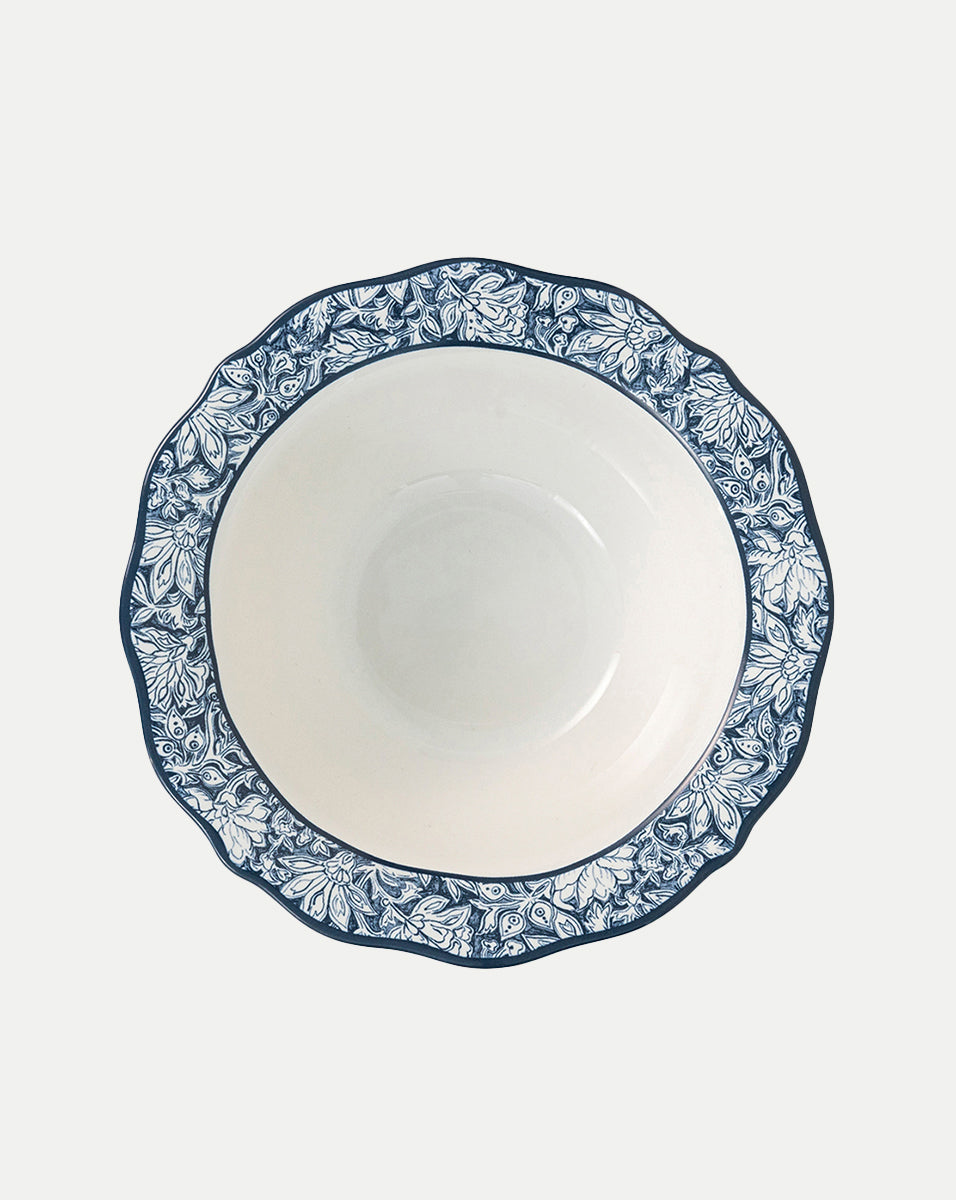Veronica Beard Floral Cereal/Ice Cream Bowl
