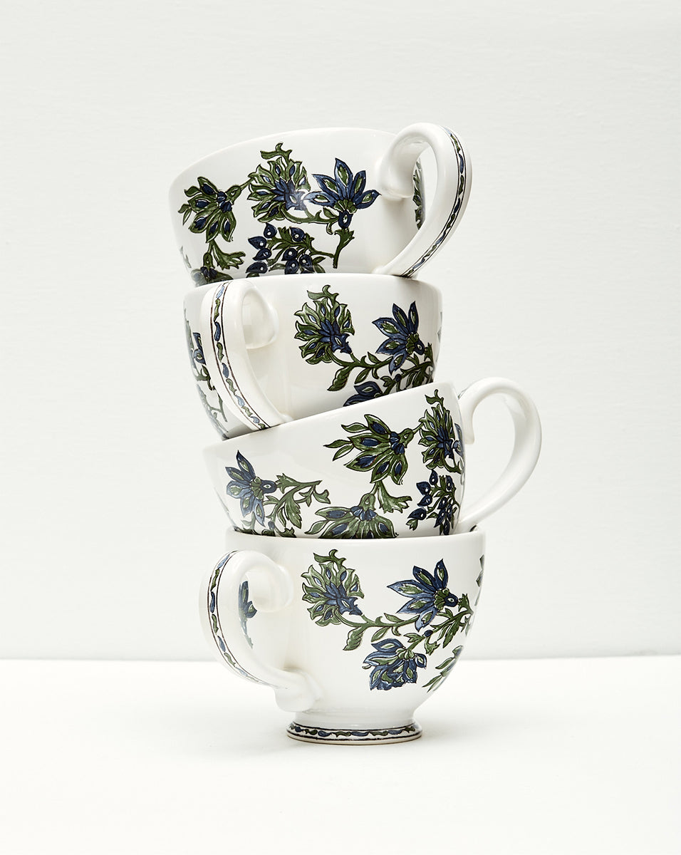 Veronica Beard Floral Coffee/Tea Cup