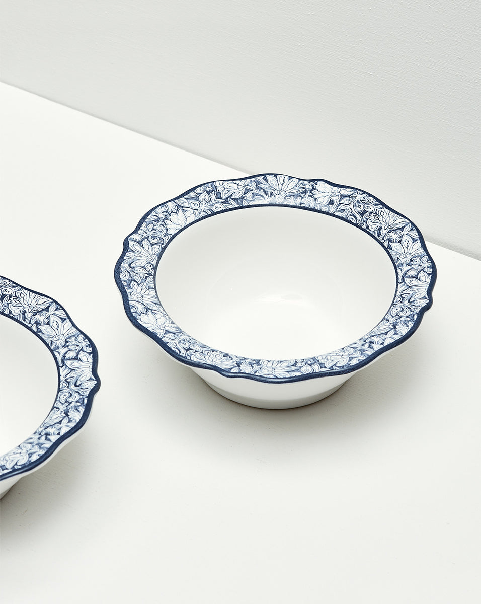 Veronica Beard Floral Cereal/Ice Cream Bowl