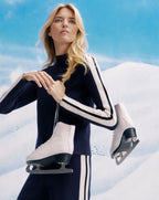 Veronica Beard Asante Knit Pullover - Navy