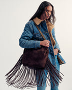 Veronica Beard Large Fringe Veronica Beard Slouch Bag