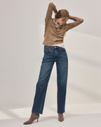 Veronica Beard Daniela Straight-Leg Jean - La La Land
