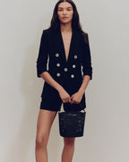 Veronica Beard Tomi Dickey Jacket - Black
