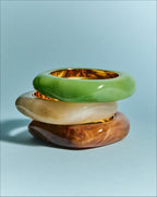 Veronica Beard Sculpted Resin Bangle