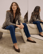Veronica Beard Claude Dickey Jacket - Russet Multi