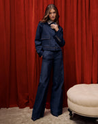 Veronica Beard Barrington Denim Jacket - Midnight Wash